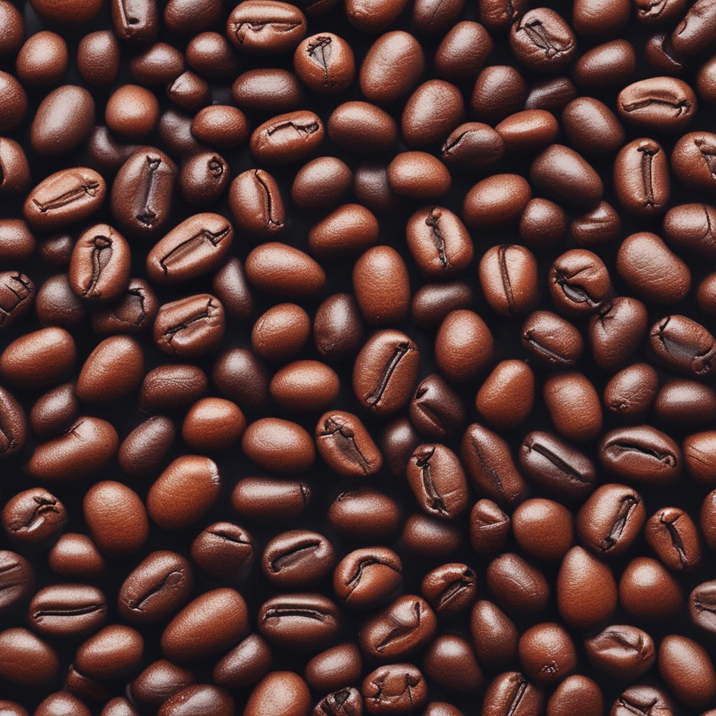 Premium roasted Ethiopian coffee beans